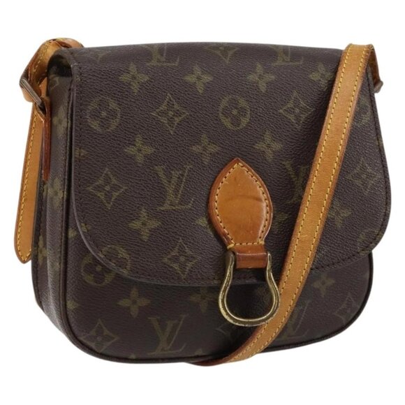 Louis Vuitton Handbags - LOUIS VUITTON Monogram Saint Cloud MM Shoulder Bag M51243 LV Auth am9509